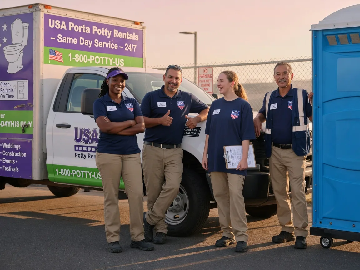 Porta Potty Rental company in Cypress, CA